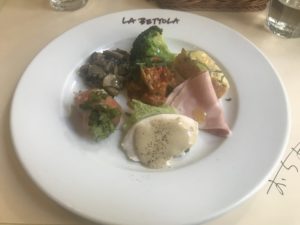 東京ランチ｜銀座のイタリアン「LA BETTOLA da Ochiai （ラ ベットラ ダ オチアイ）」